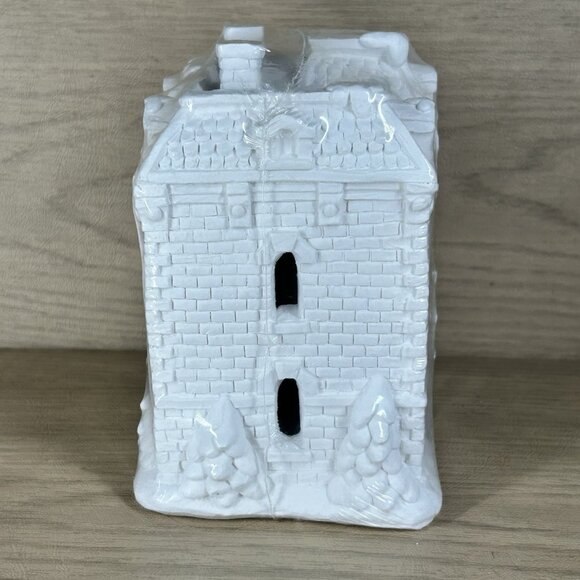 Creative Crafts Ready to Paint Hospital 97006 House Vintage NEW/Sealed - Picture 6 of 12